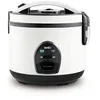 Image de SIMÉO Cuiseur à Riz - 700W - Capacité 3L - Cuve Épaisse Amovible - Valve Vapeur Amovible - Maintien au Chaud Automatique - Panneau de Commande Intuitif - Blanc