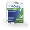 Image de Arkopharma - Forcapil Anti-chute | Complément Alimentaire Cheveux et Ongles - Prévient la Chute de Cheveux - Résistance - Croissance | 3 mois - 90 comprimés