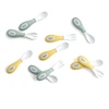 Image de Lot de 5 fourchettes et cuillères Vert/Jaune