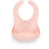 Image de Bavoir silicone bébé Rose