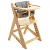Image de Chaise haute évolutive bébé Woody Bois