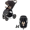 Image de Pack Travel Lounge poussette + coque + adaptateurs