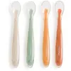 Image de Lot de 4 Cuillères bébé Silicone