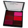 Image de SLA Paris - Palette artist pro 6 Rouge à lèvres 9 g Marron unisex