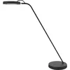 Image de Unilux Eyelight Lampe de bureau LED 6,5W 600 Lumens connectée Bluetooth à Variation automatique ou manuelle de l'intensité lumineuse et de la température de couleur 50 x 10 x 15 cm Noir