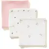 Image de Lot 3 Langes Coton Bio Rose