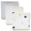 Image de Lot 3 Langes Coton Bleu Morning