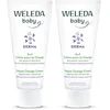 Image de WELEDA - Crème pour le Change Mauve Blanche - Protège, régénère et apaise les irritations du siège des bébés - Peaux très sensibles ou à tendance atopique - NATRUE* - 50 ml (Lot de 2)