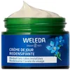 Image de WELEDA Crème De Jour Redensifiante Gentiane Bleue & Edelweiss   Crème Visage Anti Rides Femme 50+ Peaux Matures, Redessine L’Ovale, Collagen+ Active Complex*, Non Comédogène, Vegan NATRUE, 40ml