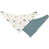 Image de Lot 2 bavoirs Foulard Ouaf - Bleu