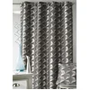 Image de Home Maison HM69791982 Rideau en Jacquard à Imprimés Géométriques Polyester Bleu 140 x 260 cm