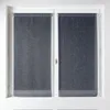 Image de Homemaison - Paire de Voilage en Étamine Unie et Fantaisie - Polyester - Filaments Argentés - Protection Intimité - Prêt-à-Poser - Ourlet Passe Tringle - 60 x 130 cm - Gris Anthracite
