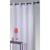 Image de HomeMaison HM69807732 Rouge Rideau en Étamine Légère Unie