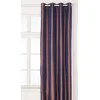 Image de HomeMaison HM69851090 Rideau Ameublement Réversible en Taffetas Chocolat