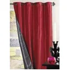 Image de HomeMaison HM69851091 Rideau Ameublement Réversible en Taffetas Piment