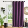 Image de Homemaison 851167 Rideaux Obscurcissant Polyester Prune 140 x 260 cm