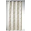 Image de Home Maison - Rideau en Jacquard à Vagues Fantaisies - Polyester - Motif Fantaisie - Prêt-à-Poser avec Ourlets - Adapté Salon et Chambre - 140 x 260 cm - Beige