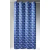 Image de Home Maison - Rideau en Jacquard à Imprimés Rosace - Polyester - Motif Fantaisie - Prêt-à-Poser avec 8  illets Argentés - Adapté Salon et Chambre - 140 x 260 cm - Prune