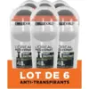 Image de L'ORÉAL Men Expert - Déodorant roll-on anti-traces pour hommes - Efficacité 48 h - Protecteur de chemise - 6 x 50 ml