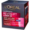 Image de L'Oréal Paris - Crème Masque Nuit Triple Action Anti-Âge - Anti-Rides & Multi-Correction - Enrichi au Pro-Rétinol, à l'Acide Hyaluronique & à la Vitamine C - Revitalift Laser - 50 ml