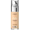 Image de Fond de teint liquide L'Oréal Paris True Match, soin de la peau infusé à l'acide hyaluronique, SPF 17, disponible en 40 teintes, lin 1,5 N, 30 ml (l'emballage peut varier)