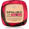 Image de L’Oréal Paris Infaillible Fresh Wear 24h fond de teint poudre teinte 40 Warm Doré 9 g
