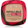 Image de L’Oréal Paris Infaillible Fresh Wear 24h fond de teint poudre teinte 120 Warm Doré 9 g