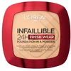 Image de L’Oréal Paris - Fond de Teint Poudre Longue Tenue - Waterproof - Infaillible 24H Fresh Wear - Teinte : Beige Doré (140) - 9 g