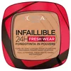 Image de L'Oréal Paris Infaillible 24H Fond de Teint Poudre Golden Sun 53g | Waterproof résistant eau humidité sueur, Sans transfert, Testé dermatologique non comédogène, Texture légère nomade