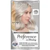 Image de L’ORÉAL PARIS - Soin Patine Post-Décoloration - Neutralise les Reflets Orangés & Nourrit les Cheveux - Sans Ammoniaque - Préférence Le Blonding - Teinte : Blond Cendré (01) (Lot de 2)