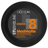 Image de L'Oréal Paris - Mad Matte Pâte Sculptante Cheveux Homme - Effet Mat & Tenue 24h - Fixation Ultra Forte - Complexe Résistance à l’Argile - Tous Types de Cheveux - Studio Line