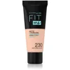 Image de MAYBELLINE NEW YORK Fit Me! Matte+Poreless fond de teint matifiant pour peaux normales à grasses teinte 230 Natural Buff 30 ml