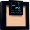 Image de Maybelline New York - Poudre Compacte Fit Me Matte & Poreless - Peaux normales à grasses - 115 Ivoire - 9 g