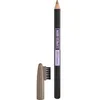 Image de Maybelline New York - Crayon Sourcils Ton sur Ton - Longue Tenue & Effet Naturel - Brosse Intégrée - Formule à la Cire Naturelle - Express Brow - Teinte : Soft Brown (03)