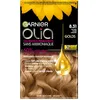 Image de Garnier Coloration Permanente - Sans Ammoniaque - Aux Huiles Naturelles de Fleurs - Blond Doré Cendré (8.31) - Olia