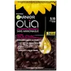 Image de Garnier Coloration Permanente, Sans Ammoniaque, Aux Huiles Naturelles de Fleurs, Chocolat Glacé (5.15), Olia