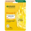 Image de GARNIER Skin Active - Masque Visage Tissu - Super Hydratant & Booster D'Éclat - Vitamine C & Acide Hyaluronique - Vegan & Cruelty Free - Peaux Ternes en Manque D'Éclat - x1
