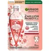Image de GARNIER Skin Active - Masque Visage Tissu 2 Million Probiotics - Masque Réparateur - Éclat & Hydratation - Enrichi en Fractions de Probiotiques - Vegan & Cruelty Free - Tous Types de Peaux - x1