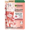 Image de Garnier - Skin Active Masque tissu soin visage réparateur 2 million probiotics Masque en tissu 22 g unisex