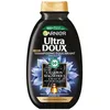 Image de Garnier Ultra Doux - Shampooing Hydratant & Équilibrant au Charbon Magnétique & Fleur de Nigelle - Pour Cheveux Normaux à Gras - 250 ml
