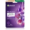 Image de Garnier Textil Masks Pro-Retinol masque en tissu lissant au rétinol 22 g