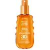 Image de GARNIER Ambre Solaire Ideal Bronze - Spray Lait Protecteur FPS 30 - Protège des UVA & UVB - Sublime Le Bronzage - Prévient Le Vieillissement - Résiste à L'eau - Tous Types de Peaux - 150 ml