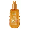 Image de Garnier Ambre Solaire Ideal Bronze Lait Spray Protecteur SPF50+ 150mL