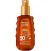Image de Garnier Ambre Solaire Huile Sublimatrice Protectrice Idéal Bronze SPF 50 150 ml