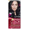 Image de Garnier Color Sensation Coloration - Noir Bleuté 2.10 - Coloration Crème Permanente - Tous Types de Cheveux - Couleur jusqu'à 10 Semaines & Couvre les Cheveux Blancs 100%