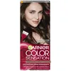 Image de Garnier Color Sensation Coloration, Châtain 4.0, Coloration Crème Permanente, Tous Types de Cheveux, Couleur jusqu'à 10 Semaines & Couvre les Cheveux Blancs 100%