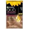 Image de Garnier Coloration Permanente - Sans Ammoniaque - Aux huiles Naturelles de Fleurs - Blond Clair Cendré Irisé (8.12) - Olia