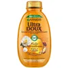 Image de Garnier Ultra Doux - Shampooing Nourrissant - Enrichi en Huile d'Argan & Camélia - Pour Cheveux Secs à Très Secs, et Ternes - Huiles Merveilleuses - 400 ml (Lot de 2)