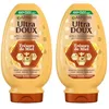 Image de Garnier Ultra Doux - Après-Shampoing Reconstituant - Enrichi en Acacia, Lavande & Manuka - Pour Cheveux Fragiles & Cassants - Trésors de Miel - 360 ml (Lot de 2)