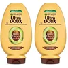 Image de Garnier Ultra Doux - Après-Shampooing pour Cheveux Secs, Bouclés à Crépus - À l'Huile d'Avocat et Beurre de Karité - Texture Crémeuse et Onctueuse - 360 ml - Homme & Femme (Lot de 2)